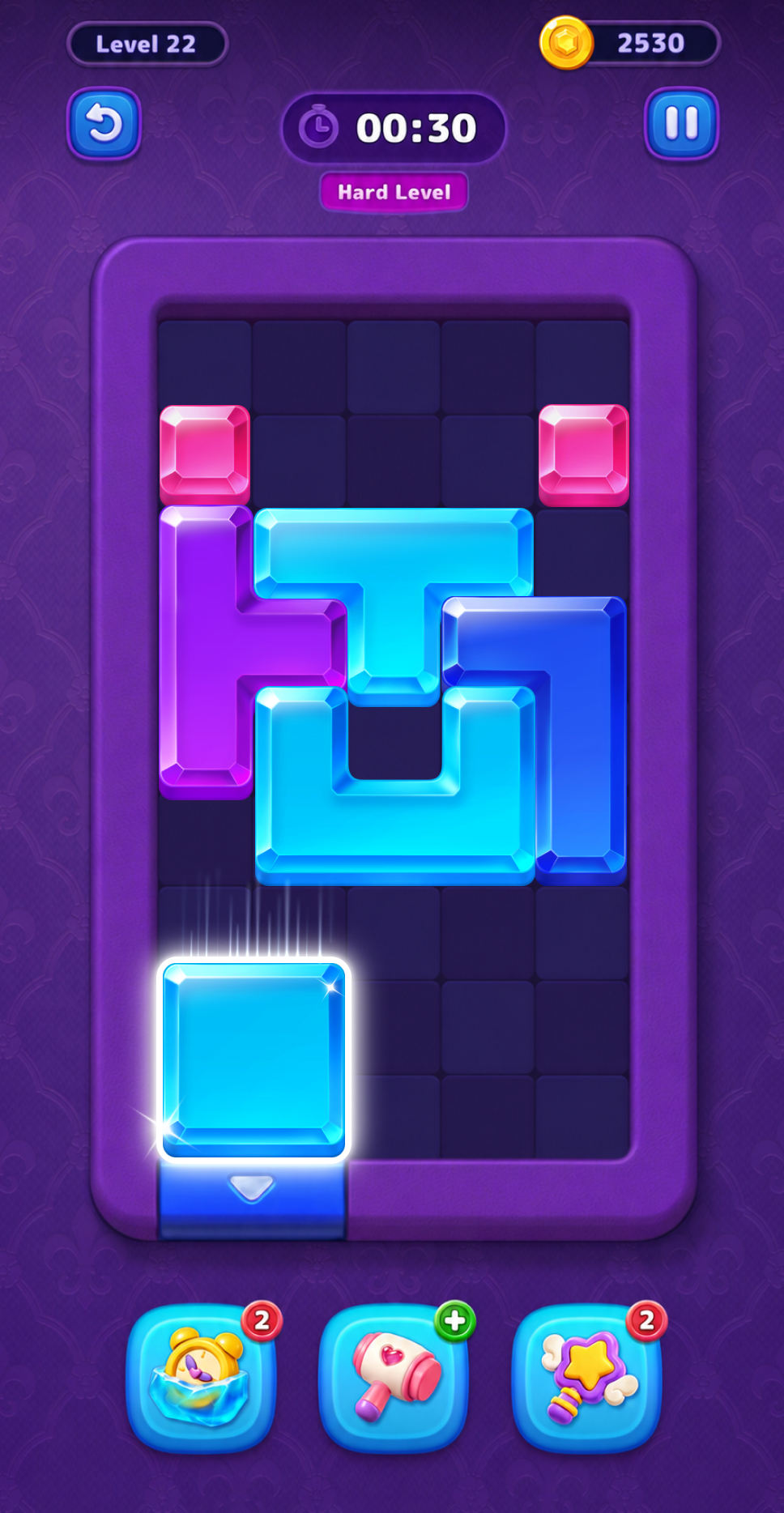 Color Block Out: Slide Puzzle Screenshot 1